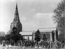View: c01664 Bebington: Parish Church from the South 	