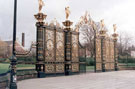 View: c02178 Warrington: Town Hall Gates 	