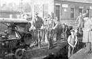 View: c02215 Warrington: Laying Water Mains near Arpley Station 	