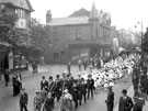 View: c02273 Warrington: Parade in Sankey Street 	