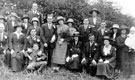 View: c02567 Neston: Wedding party