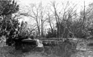 View: c03559 Wilmslow: Carr's Park, ruins of a chapel in Carr's Wood	