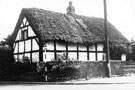 View: c03634 Ellesmere Port: Thatched cottage, Stanney Lane 	