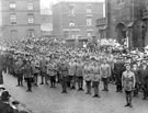 View: c04320 Runcorn: Church Parade, Cheshire Volunteer Regiment 	