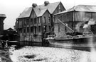 View: c05256 Winsford: Barge on the River Weaver	