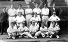View: c05369 Sandbach: Sandbach Grammar School cricket team 	