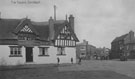 View: c05482 Sandbach: 'Black Bear' from High Street 	