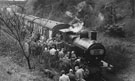 View: c05517 Wheelock: Last Steam Train at Wheelock 	