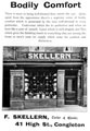 View: c05603 Congleton:F.Skellern, Tailor and Hatter, High Street	