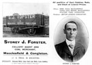 View: c05614 Congleton: Sydney J Forster, Coal Merchant, Station Yard 	