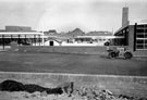 View: c05678 Crewe: The new bus station under construction	