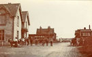 View: c06023 Wrenbury: Salamanca Inn and Railway Station 	