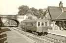 View: c06050 Cheadle: Train at Cheadle Station 	