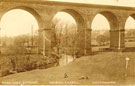 View: c06068 Holmes Chapel: Viaduct over the River Dane 	