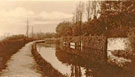 View: c06075 Marple: Canal and Swing Bridge 	