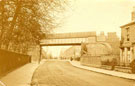 View: c06105 Northwich: Railway Bridge over Chester Road 	