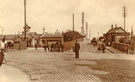 View: c06112 Northwich: Entrance to Northwich Railway Station 	