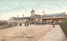 View: c06113 Northwich: Entrance to Northwich Railway Station 	