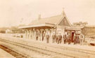 View: c06119 Audlem: Railway Station 	