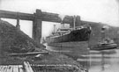 View: c06176 Manchester Ship Canal: Irlam Bridge 	