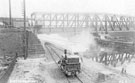 View: c06177 Manchester Ship Canal: Barton Aqueduct 	