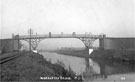 View: c06179 Manchester Ship Canal: Warburton Bridge 	