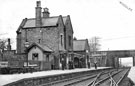 View: c06193 Woodley: Railway Station 	