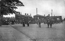 View: c06212 Hale: Passengers Leaving the Station 	