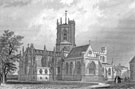 View: c06233 Nantwich Library: Parish Church 	