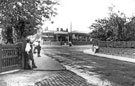 View: c06259 Hale Manchester: Hale Station 	