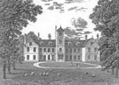 View: c06277 Toft: Print of Toft Hall 	