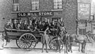 View: c06286 Macclesfield: Waters Green, the Old Mill Stone
