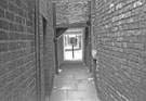 View: c06361 Macclesfield: Passageway, Chestergate 	
