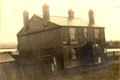 View: c06382 Northwich: Townshend Arms, Warrington Road, affected by subsidence 	