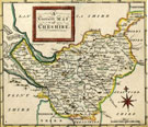 View: c06640 Maps: A Correct Map of Cheshire