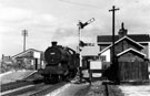 View: c06646 Lostock Gralam: Steam engine at Lostock Gralam station