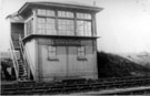 View: c06649 Lostock Gralam: The signal-box  on the Chester-Altrincham line