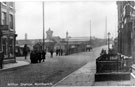 View: c06669 Northwich: Station Road and railway station