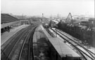 View: c06675 Northwich: Railway sidings and line to Manchester