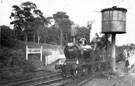 View: c06702 Delamere: Engine 67436 taking on water