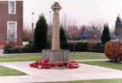 View: c06794 Ellesmere Port: War memorial, Civic Square 	