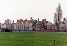 View: c06879 Ellesmere Port: Cambridge Road School from Wellington Road 	