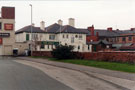 View: c06880 Ellesmere Port: 'The Knot', from Shrewsbury Road 	