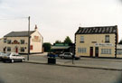 View: c06912 Ellesmere Port: The 'White Swan', Great Sutton 	