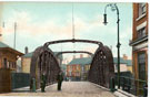 View: c07002 Northwich: View of the Town Bridge 	