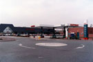 View: c07069 Ellesmere Port: Entrance to Safeway, Chester Road 	