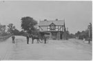 View: c07220 Northwich: Road junction near Greenbank Station, looking towards the railway bridge