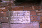 View: c07421 Nether Alderley: Plaque on the old school