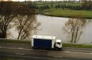 View: c07582 Winsford: Box wagon on Station Road by-pass