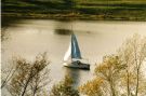 View: c07586 Winsford: Sail boat on Winsford Flashes